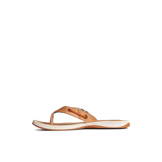 Sperry Seafish Leather Flip Flop FOOTWEAR image