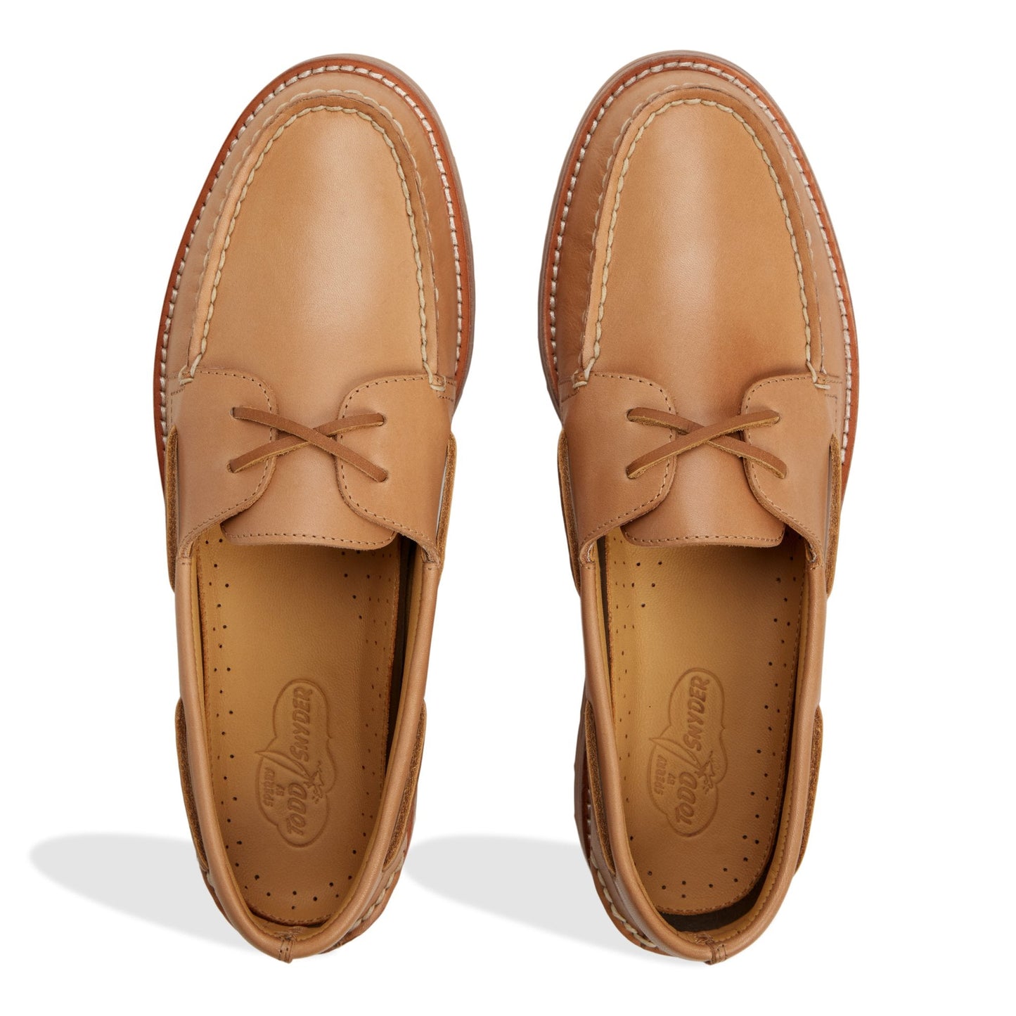 Sperry Sperry x Todd Snyder Vachetta Leather Boat Shoe FOOTWEAR image