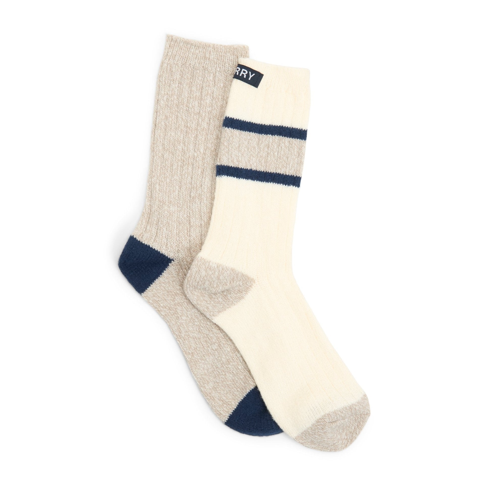 Sperry Ladies 2-pack Yarn Boot Socks CLOTHING image
