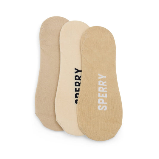 Sperry Mens 3-Pack No-Show Socks CLOTHING image